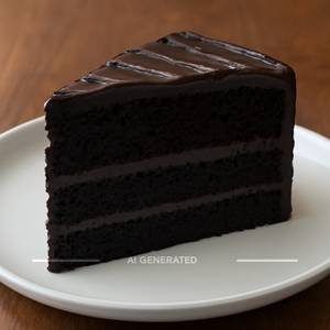 Dark chocolate cake