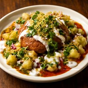 Aloo Tikki Chaat