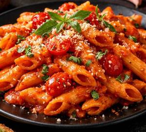 Red sauce pasta