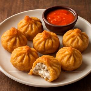 Fried Chicken Cheese Momos
