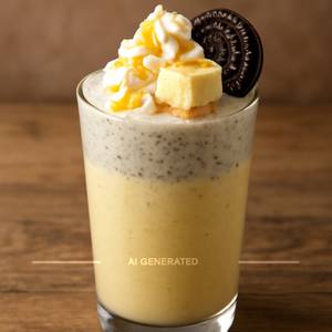 Mango Cheese Cake Oreo Shake