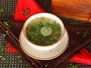 Lemon Coriander Soup