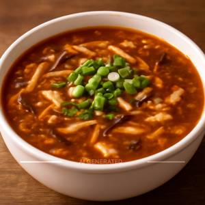 Chicken hot and sour soup