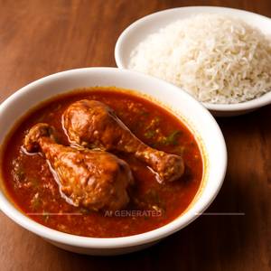 Chicken Kolhapuri Rice