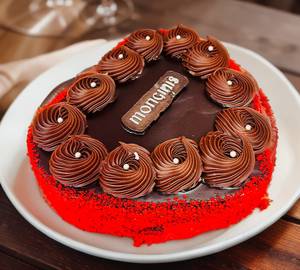 Design Truffle Red heart Cake (500g)