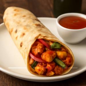 Spicy Paneer Wrap