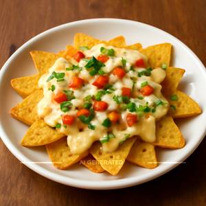 Veg Cheese Nachos