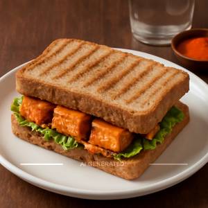 Peri Peri Paneer Sandwich