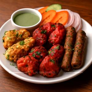 Tandoori non veg platter