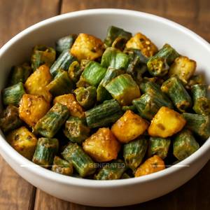 Bhindi Aloo