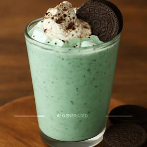 Mint Oreo Shake 