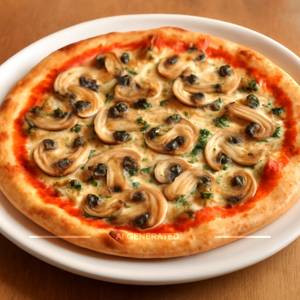 Mushroom Pizza