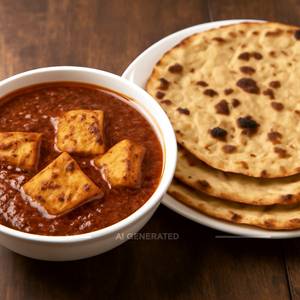 Shahi Paneer With 4 Tandoori Roti