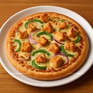 Paneer delight pizza