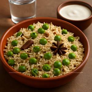 Green Peas Pulao
