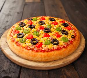 Veggie paradise pizza [9 inches]