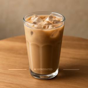 Iced Coffee .