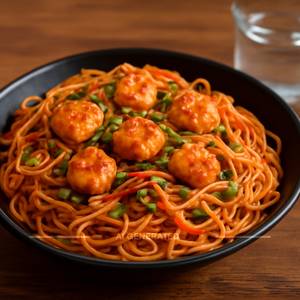 Schezwan Paneer Noodles