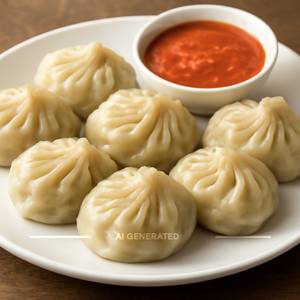 Chicken Momos Steamed [10pcs]
