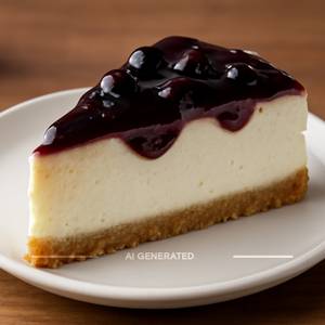 Blueberry cheesecake