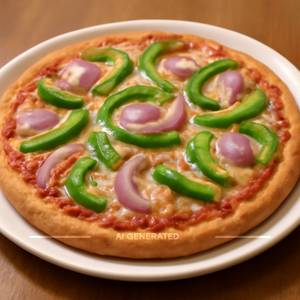 Onion Capsicum Pizza