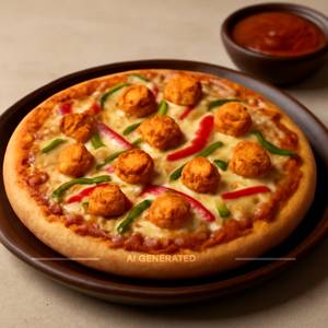 Peri Peri Paneer Pizza [8 Inches]