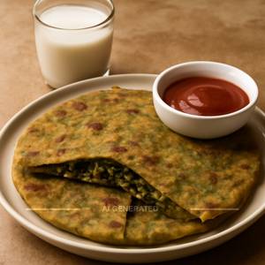Palak Paratha