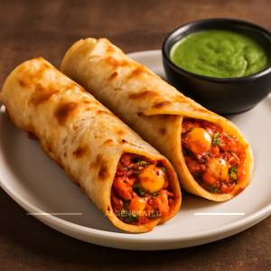 Chilli Paneer Roll