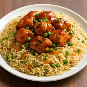 Chicken Manchurian Rice