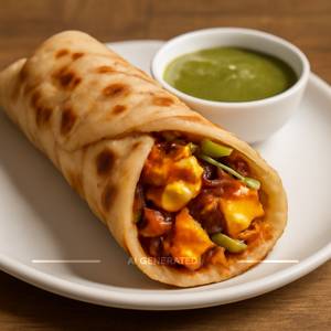Panner Tikka Roll