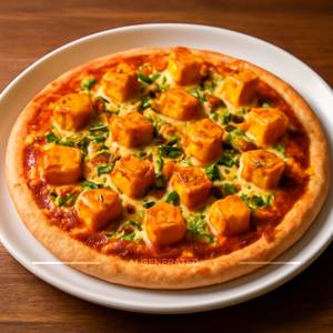 Paneer makhani pizza [9 inches]