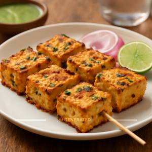 Paneer garlic kabab