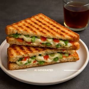 Veg Cheese Grilled Sandwich