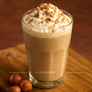 Hazelnut cold coffee