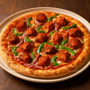 Spicy Chicken Tikka Pizza