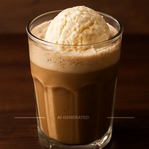 Cold Coffee With Ice Cream