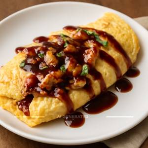 Bbq Chicken Omelette