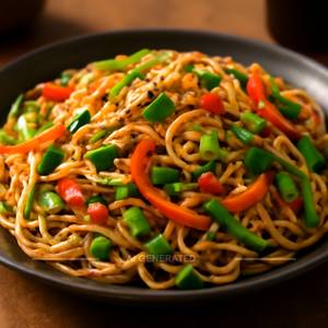 Veg Burnt Garlic Noodles