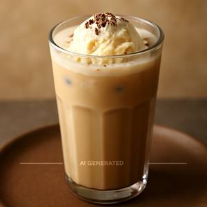 Cold Coffee With Ice Cream