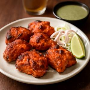 Peri peri chicken tikka