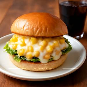 Corn Cheese Burger