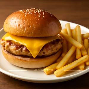 Chicken Cheese Burger
