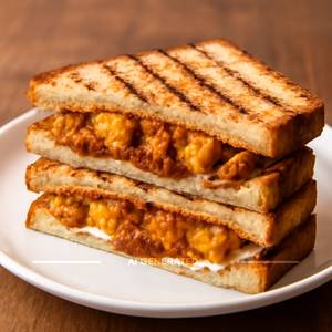 Paneer masala sandwich