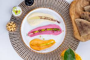 Trio Of Hummus