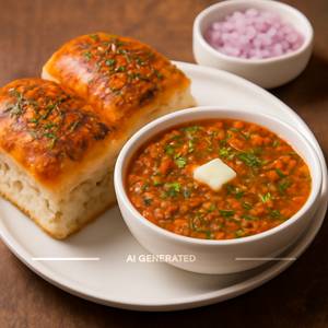 Masala pav bhaji [2 pav]