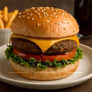 Veg Cheese Burger