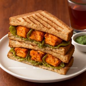 Paneer Tikka Sandwich