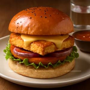 Paneer Cheese Burger