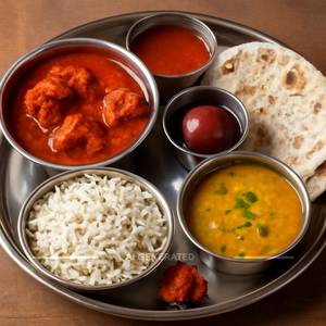 Rara Chicken Thali