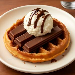 Kitkat With Ice Cream